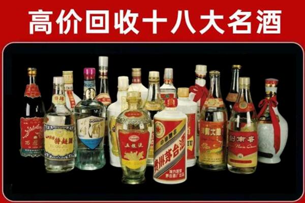 大安回收铁盖茅台酒